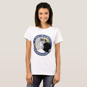 盲目のリスのボーリング Tシャツ (正面フル)