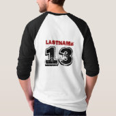 盲目のリス Tシャツ (裏面)