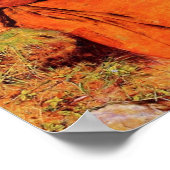 盲目の女の子 – ポスター (角)