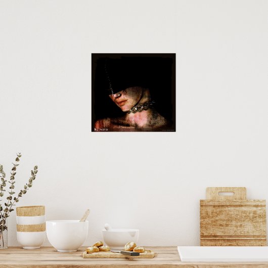 盲目の ポスター (キッチン)