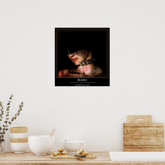 盲目の ポスター (キッチン)