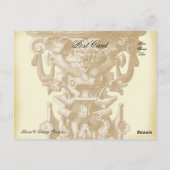 盲目の ポストカード (裏面)