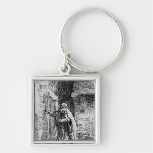盲目のTobit 1651年 キーホルダー (正面)
