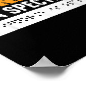 盲目はスペクトル点字盲目認識度Vi ポスター (角)