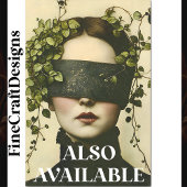 盲目化BE8デコペのダークアカデミアウーマン 薄葉紙