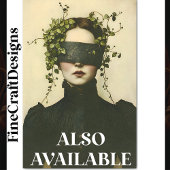 盲目化BE9デコペの暗色学女性 薄葉紙