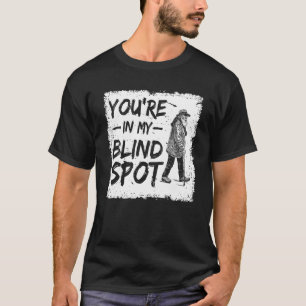 盲目認識度視覚障害者 Tシャツ