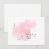 直してくれてありがとう、壊したのはあなたじゃないのに ポストカード (正面/裏面)