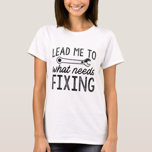 直してくれるもの探し Tシャツ (正面)