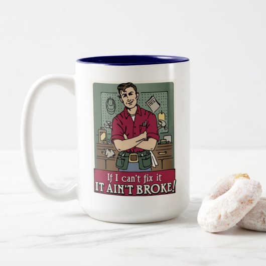 直せる ツートーンマグカップ (ドーナツ)