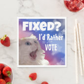 直った？投票したい スタンダードランチョンナプキン (インサイチュ)