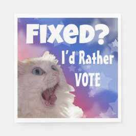 直った？投票したい スタンダードランチョンナプキン