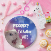 直った？投票したい ペーパープレート (パーティー)