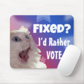 直った？投票したい マウスパッド (マウス)