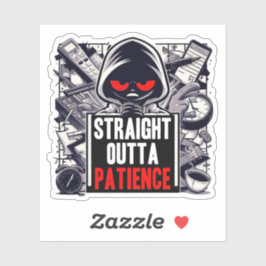 直クール面の忍耐 シール