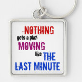 直前の先延べ キーホルダー (正面)