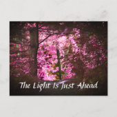 直前の淡いポストカ感動的ード ポストカード (正面)