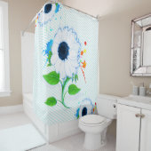 直喩ひまわりフローラ シャワーカーテン (インサイチュ)