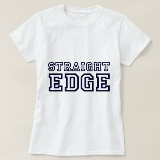 直定規 Tシャツ (デザイン正面)