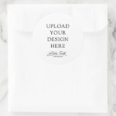 直径3インチの丸いステッカー ラウンドシール (バッグ)