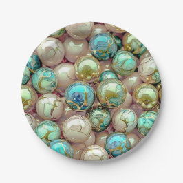 直径7インチの丸い紙皿 ペーパープレート