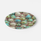 直径7インチの丸い紙皿 ペーパープレート (アングル)