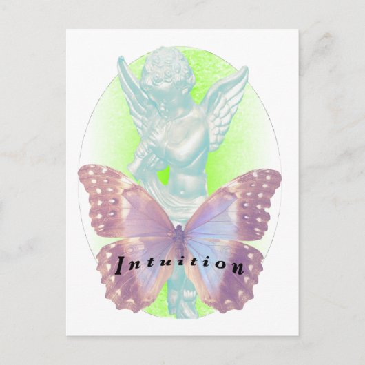 直感の天使 ポストカード (正面)