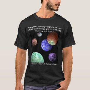 直感を使いなさい – 時間引用文 Tシャツ