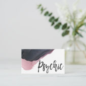 *~*直感的なサイキック・リーダー・メディア・抽象芸術 名刺 (スタンド正面)