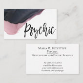 *~*直感的なサイキック・リーダー・メディア・抽象芸術 名刺 (正面/裏面)