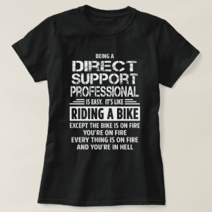 直接サポートプロフェッショナル Tシャツ