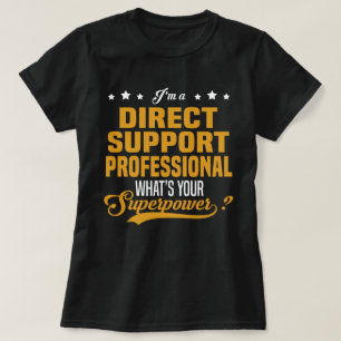 直接サポートプロフェッショナル Tシャツ