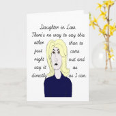 直接ドーターインロー誕生日カード… カード (黄色い花)