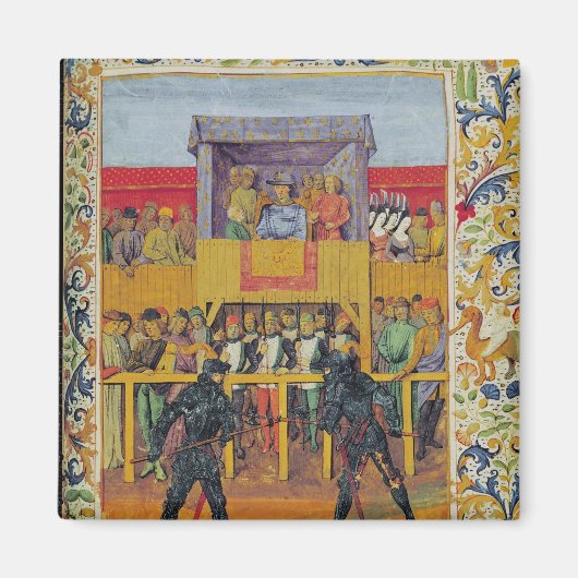 直接対決の大会 マグネット (正面)