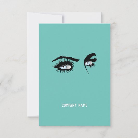 直接水色企業のQRコードプロモーション (正面)