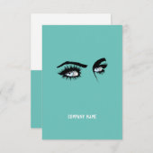 直接水色企業のQRコードプロモーション (正面/裏面)