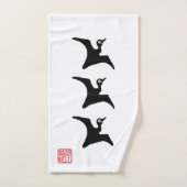 直江兼続の国旗 バスタオルセット (ハンドタオル)