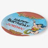 直流漫画|女性疑問に思誕生日 ペーパープレート (アングル)