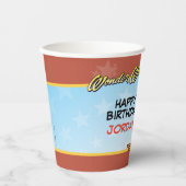 直流漫画 |女性疑問に思誕生日 紙コップ (正面)