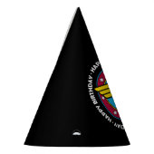 直流漫画 |疑問に思女性サークル&スターズロゴ パーティーハット (左)