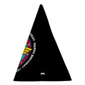 直流漫画 |疑問に思女性サークル&スターズロゴ パーティーハット (右)