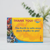 直流漫画 | Justice League -誕生日 サンキューカード (スタンド正面)