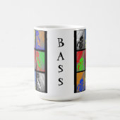 直立した低音およびスクロールマグの低音 マグカップ (中央)