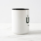 直立した犬の組のマグ ツートーンマグカップ (中央)