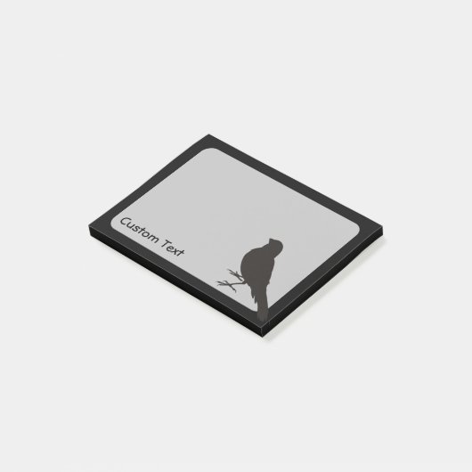 直立するカナリア ポストイット (アングル)