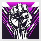 直立拳漫画範囲窓の固定 ウィンドウサイン (シート)