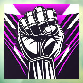 直立拳漫画範囲窓の固定 ウィンドウサイン (シート3)