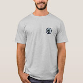 直立拳2a円Tシャツ Tシャツ (正面)