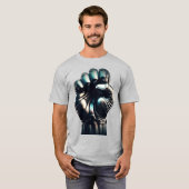 直立拳2a Tシャツ (正面フル)