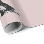 直立馬ギフトラッピング紙-カスタム文字 ラッピングペーパー (ロールコーナー)